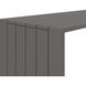 Verin 68 X 40 inch Warm Grey Outdoor Bar Table
